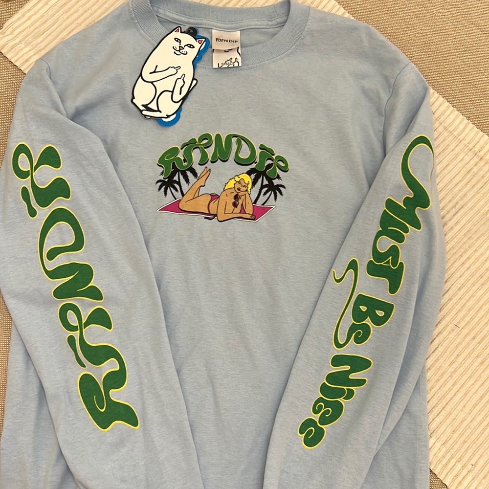 NWT RIPNDIP LONG SLEEVE T